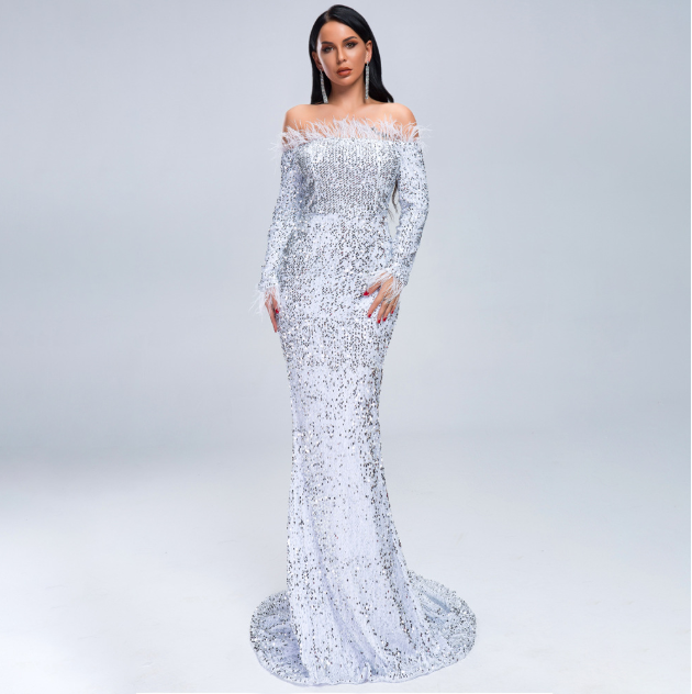 Robe soiée élegante glamour