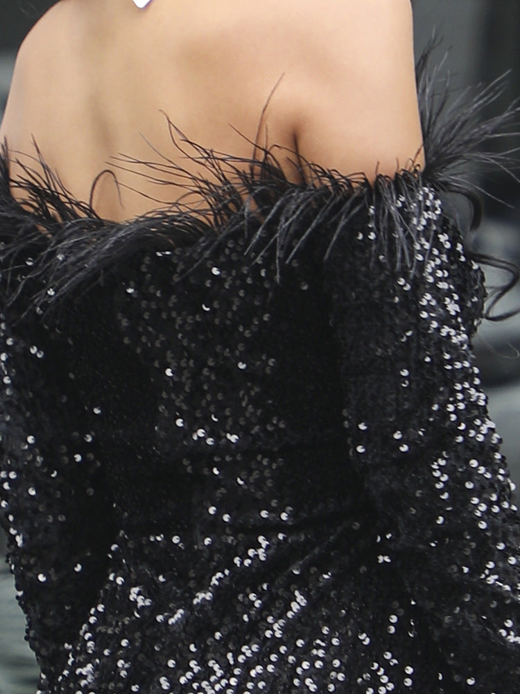 Robe soiée élegante glamour